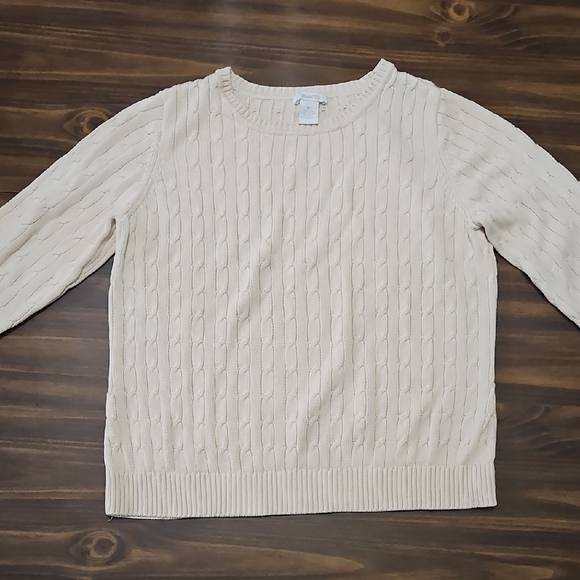 Marshall Fields Sweaters - Silk Women's Cable Knit Sweater